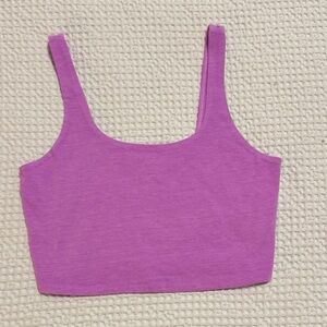 NWOT wild fable purple pink magenta fuschia crop tank top s small